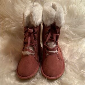 Old Navy Cozy Pink Kids Boots